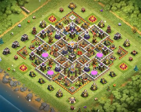 I used the th11 trophy base from the older video and it was rlly good, u should try it out. . Best town hall 11 bases